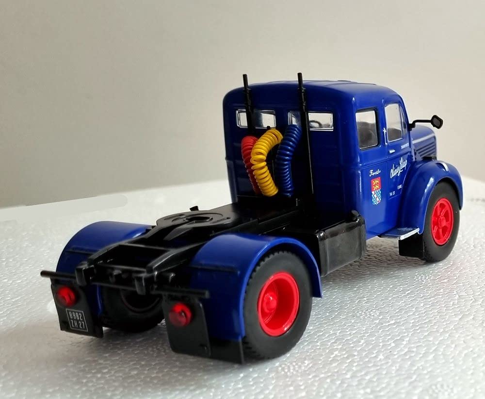 CAMION BERLIET TLM AVEC SEMI-REMORQUE CITERNE AZUR 1/43