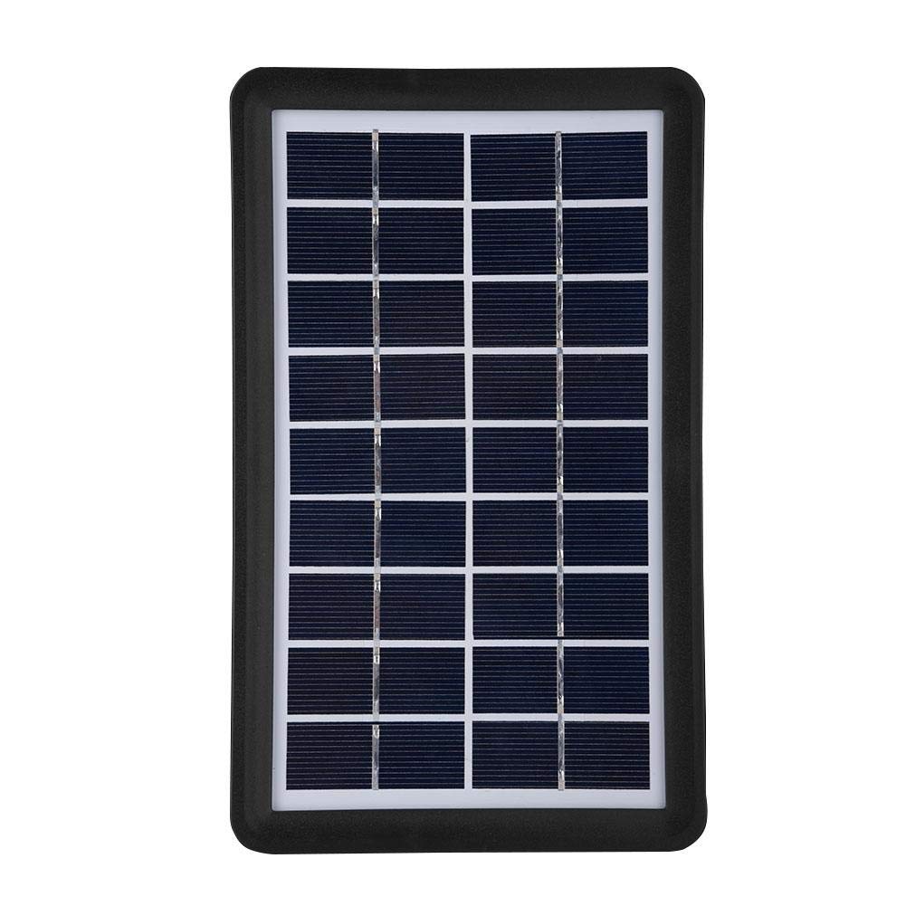 Tonysa Pannello Solare 9V 3W Pannello Solare Impermeabile 93% Trasmissione della Luce Cella Solare in Poli silicio, Banca Portatile di energia Solare per Viaggi, Escursioni, Campeggio