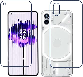 DVTECH� (Front and Back 9H Protective Ultra Clear Unbreakable Screen Protector for Nothing phone 1 (Not a Tempered glass)