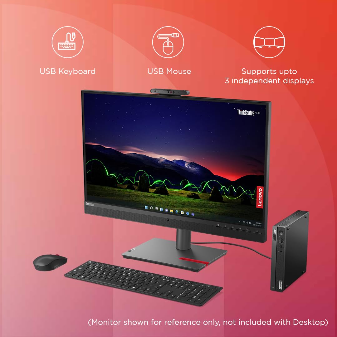 Lenovo ThinkCentre Neo 50q Tiny Intel Core i5 13th Gen Light