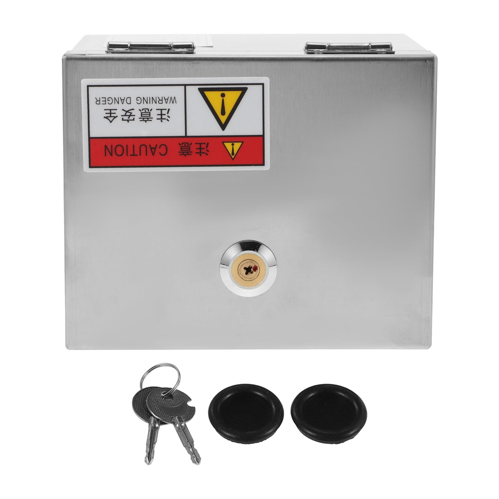 Caja de Conexiones Eléctricas de Acero Inoxidable con Cerradura, Resistente Intemperie y Fácil Mantenimiento para Estaciones de Carga Públicas y Uso Comercial Varios estilos