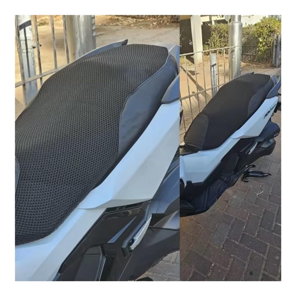 rivestimento sedile Accessori Moto Per ADV350 ADV 350 2022 2023 | Accessori Moto Per ADV350 ADV 350 2022 2023 Protezione Della Copertura Sedile Isolante In Rete Cuscino Sedile Protezione