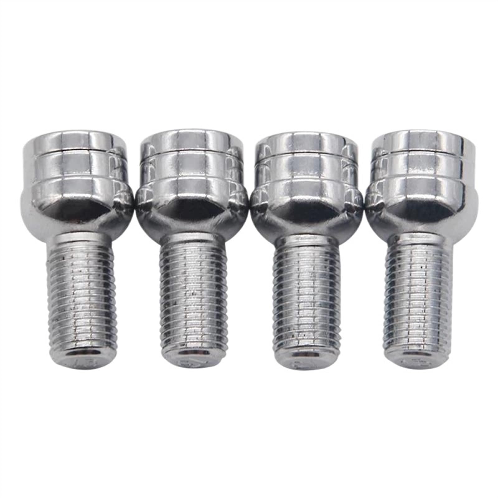 Radschrauben Kompatibel Mit A4 A6 A8 TT M14 * 1,5 Radschraubenbolzen Kontermutter Schlüsseladapter 8D0601139F Radnabe Reifenschraubenbolzen
