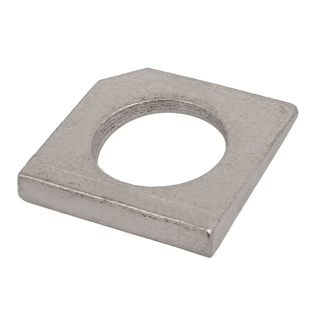 Aexit M22 Stainless Quality Parts Steel Industrial Square Locking Washer Silver Tone Model:33as244qo511