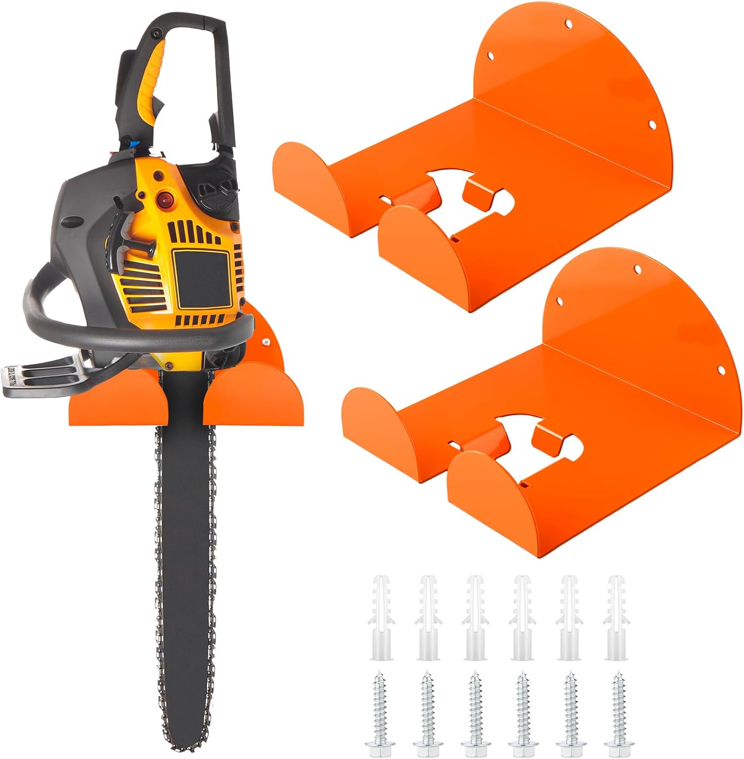 Landhoow 2 Pcs Garage Power Tool Hanger String Trimmer Rack