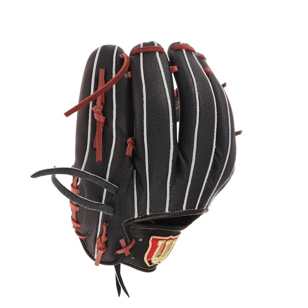 Wilson ウィルソン WBW101068 硬式内野手右投げ用 ブラック Wilson Staff - Wilson ウィルソン WBW101068 硬式内野手右投げ用