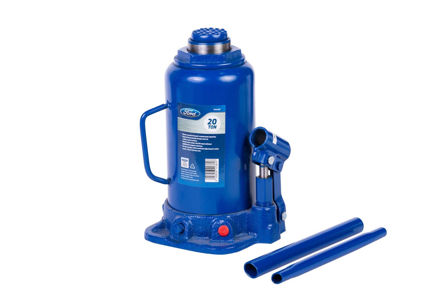 Ford 20 Ton Hydraulic Bottle Car Jack, Car Lift For Garage And Tire Change