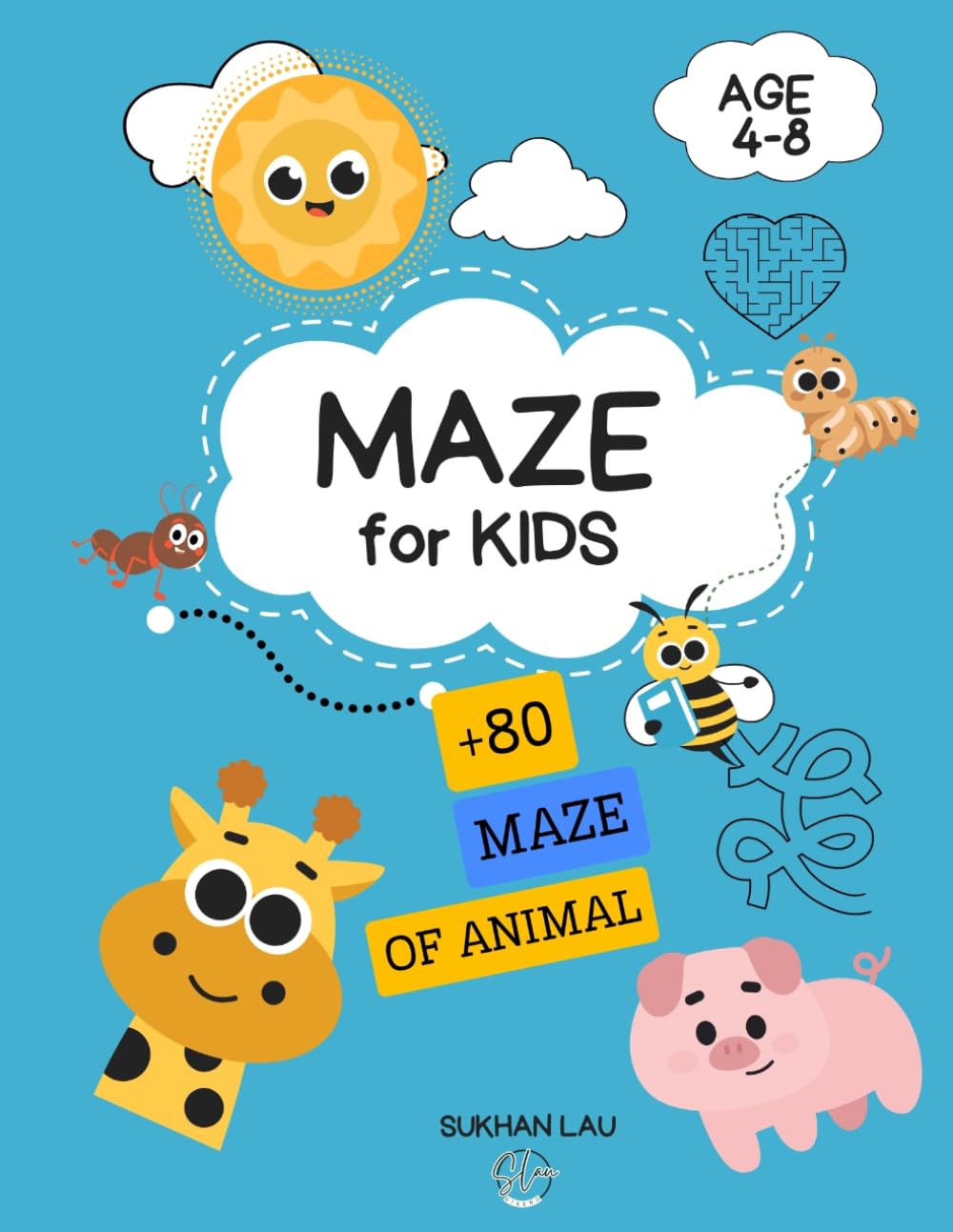 Mazes for Kids: +50 Animal Facts.
