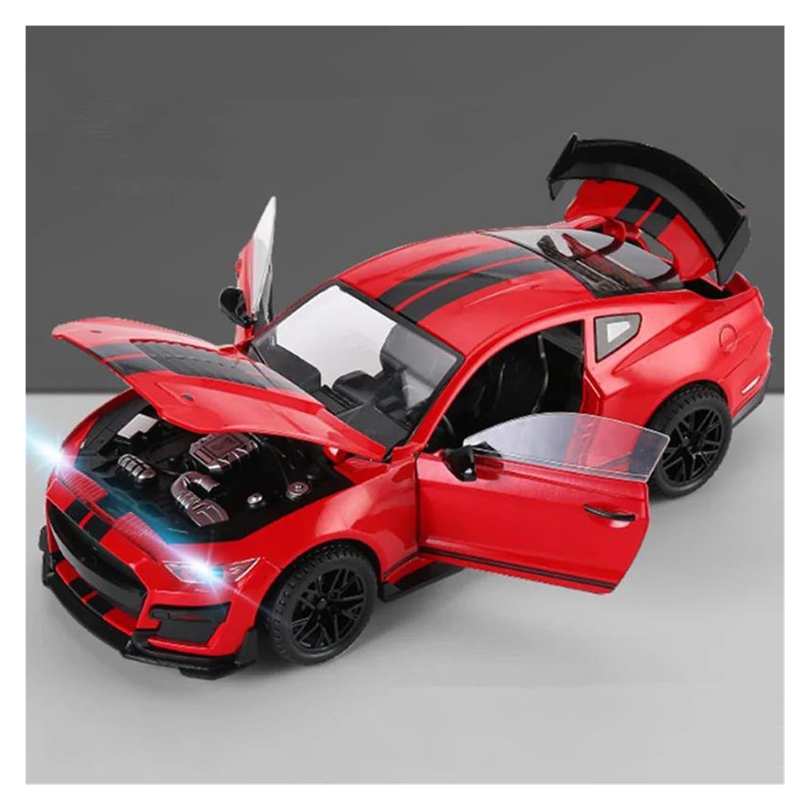 Btwodian Scale Model Car For Mustang For Shelby GT500 Diecast Model Car