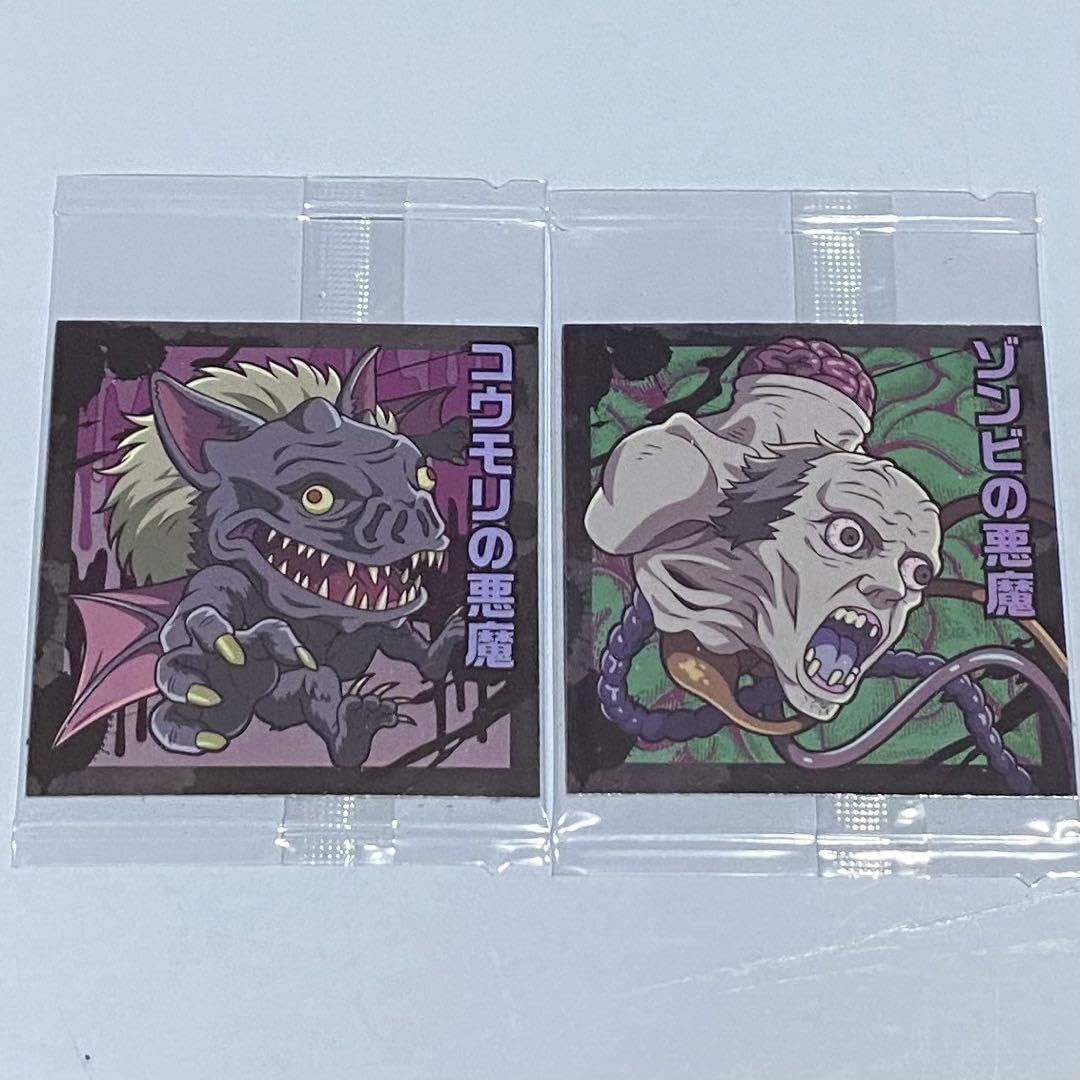 悪魔の子ゾンビーズ　ゾンビーズシール(20枚)　ホラーゾーンマップ　MATTEL 第10回 特集 ゾンビーズ - マガマガ博覧会