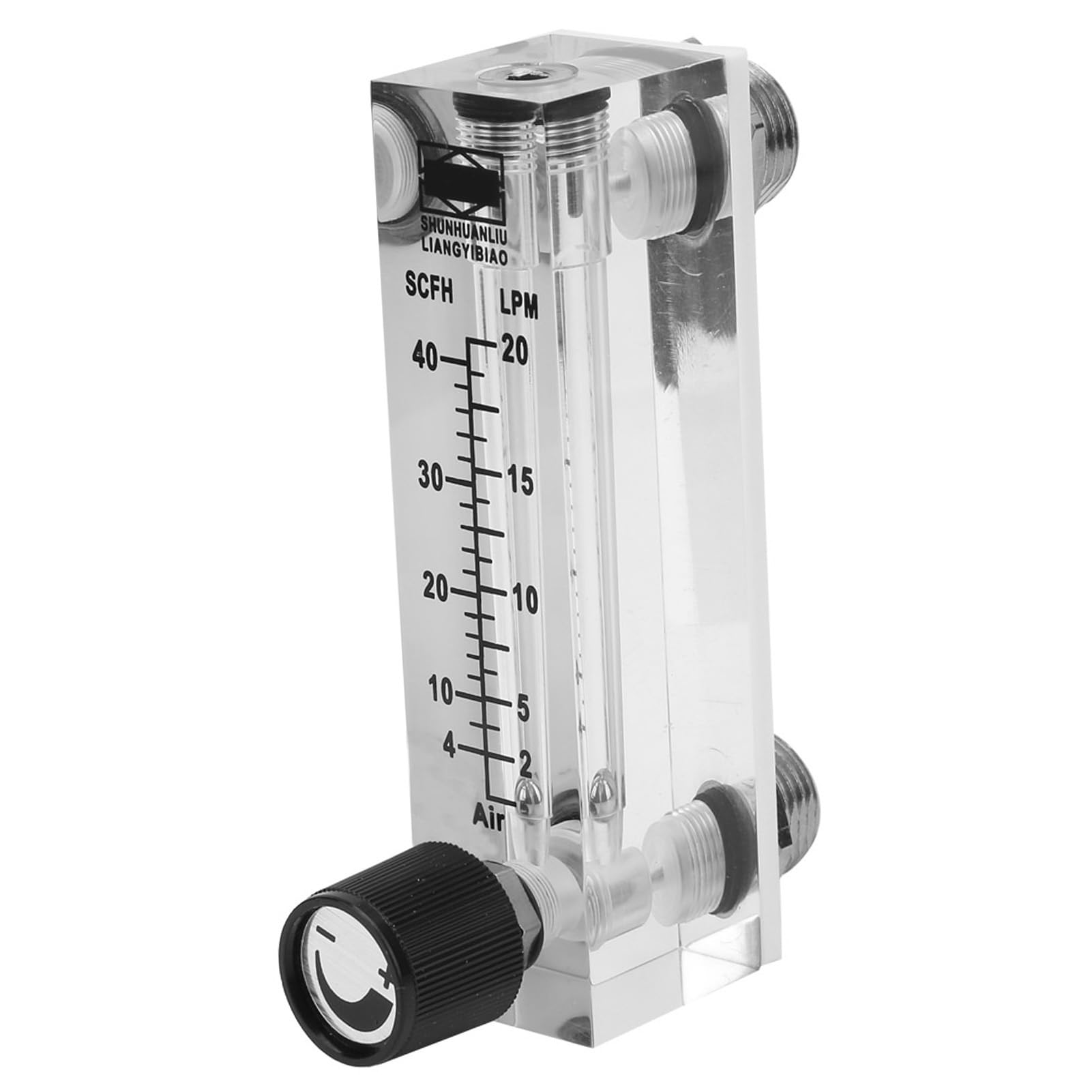 LZM-6T Panel Type 2-20LPM and 4-40SCFH Mechanical Transmission Gas Meter for Accurate Measurement
