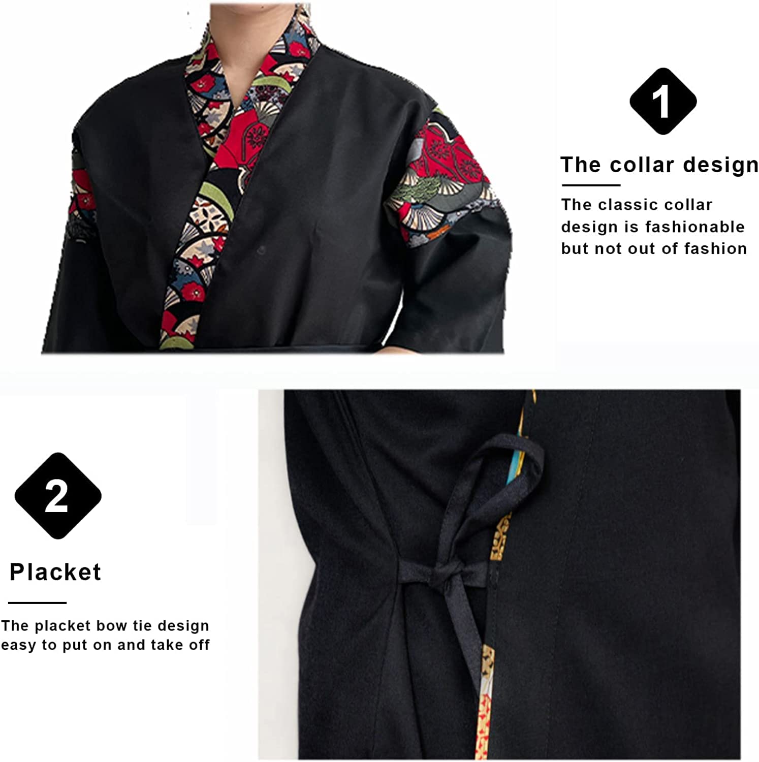 Los Uniformes PHTZEZFC Camisas Para Mujer, Traje De Chef Para