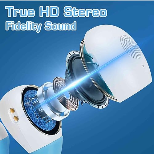 Miniatura 5 de UrbanX UX3 True Auriculares Inalámbricos Auriculares Bluetooth Control Táctil Con Estuche De Carga Auriculares Estéreo Auriculares Intrauditivos