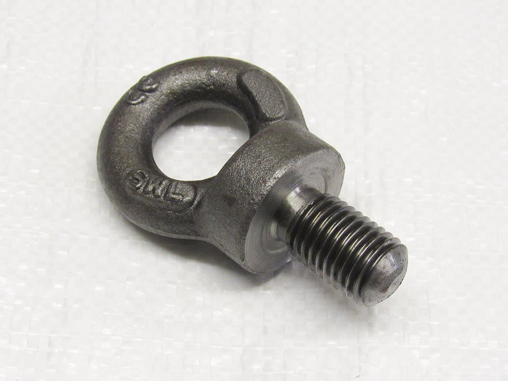 Secure Fix Direct Threaded Lifting Eye Bolt M24 (24Mm Self Colour Collar Eyebolt 2.5 Ton)