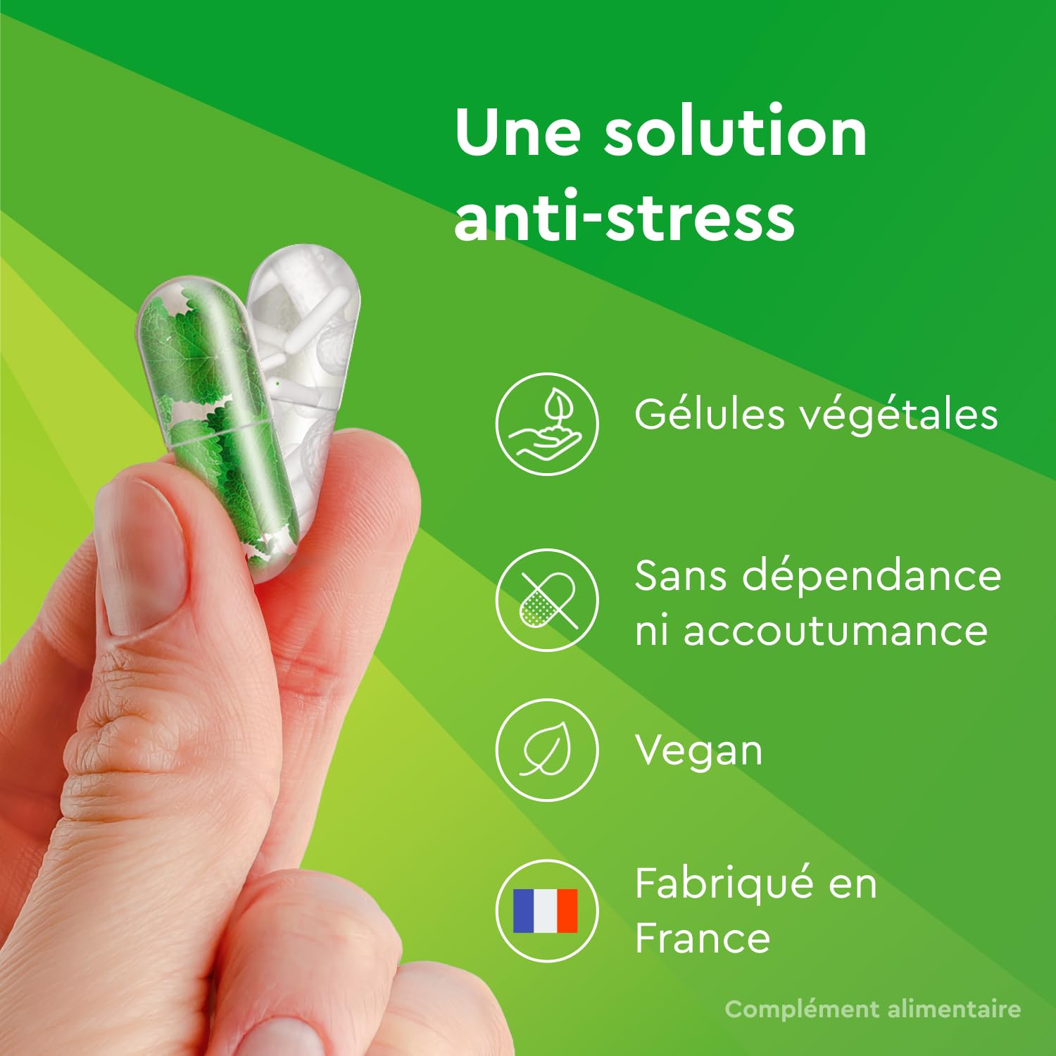 Euphytose Digestion & Anti Stress - Double Action Infoncort Intestinal & Anti Stress Adulte - Complément Alimentaire - Probiotique Flore Intestinale & Détox - Maxi Format 56 Gélules programme 1 Mois