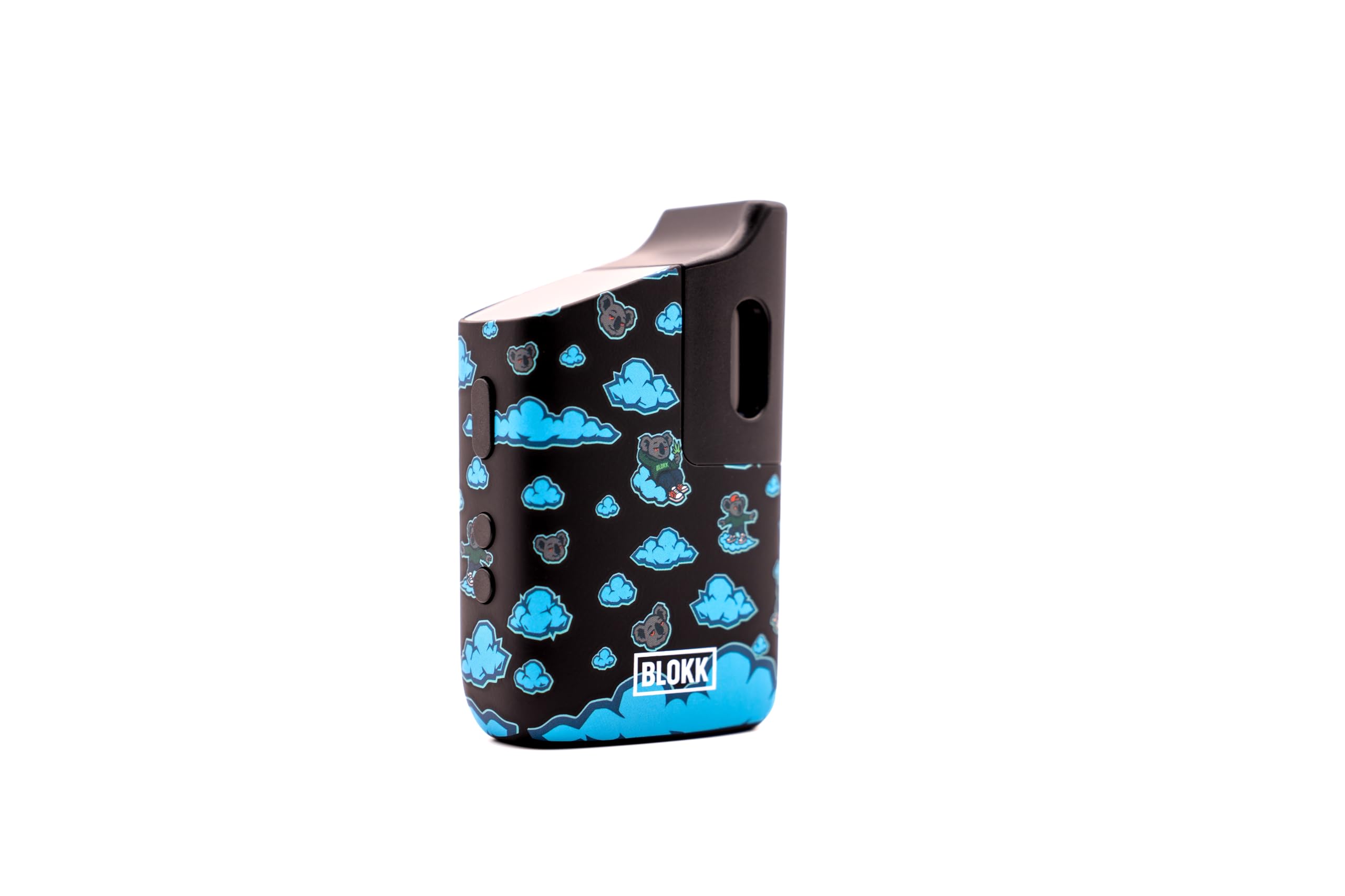 BLOKK ONE – Koala Design Vaporizer | Stylischer Kräuter Verdampfer mit Soft-Touch Finish & USB-C | Für Kräuter & Öle | OLED-Display, Schnellladung