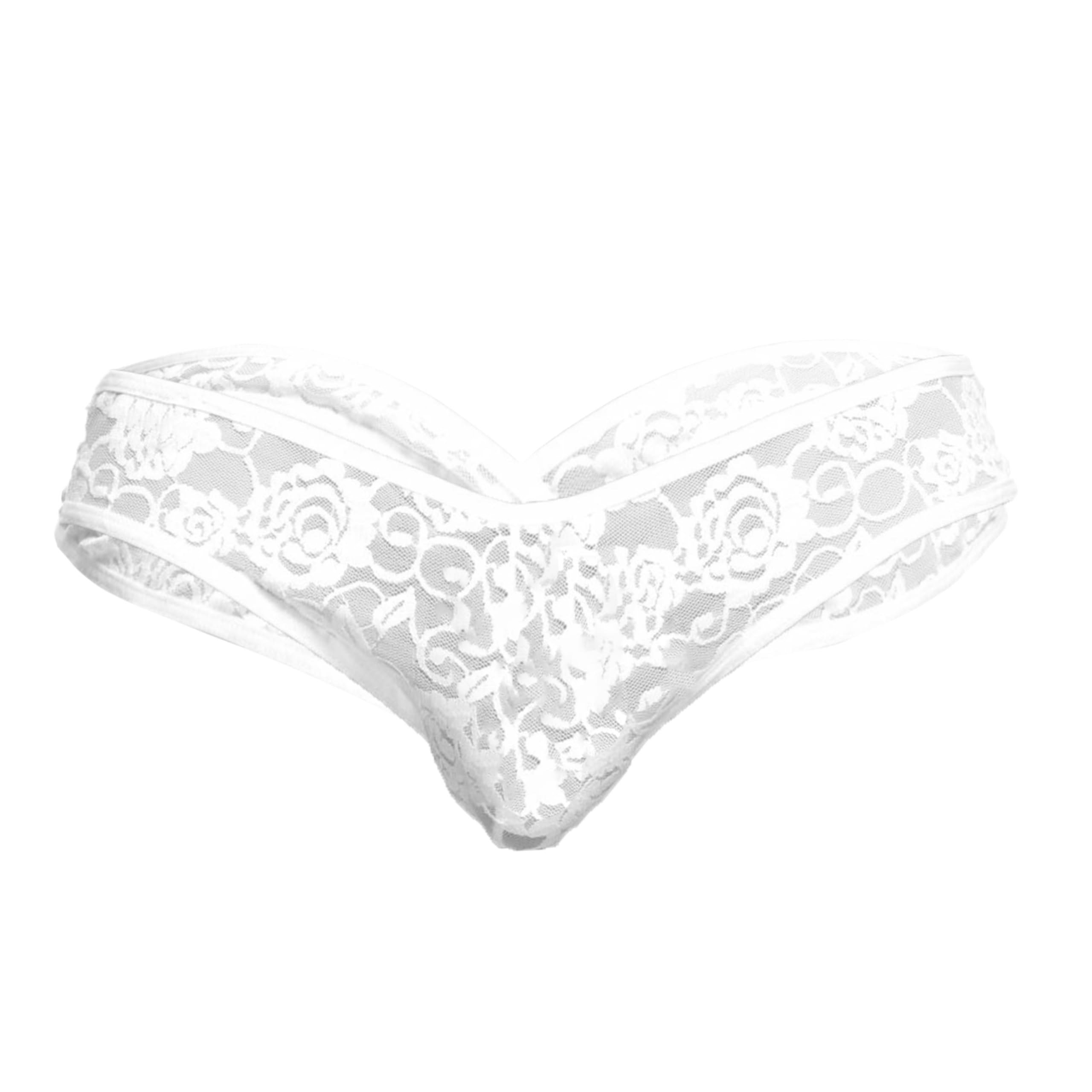 Mens lace Low Waist Free Size Bikini Underwear-image-27