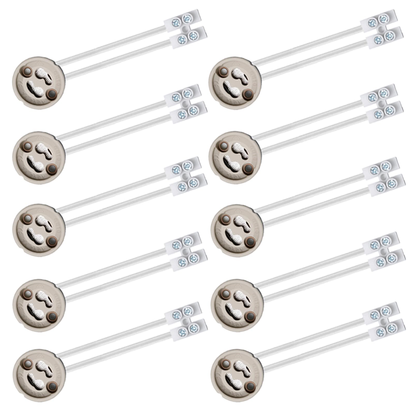 GU10 Douille, Pour LED Et Halogène Gu10 Support De Lampe En