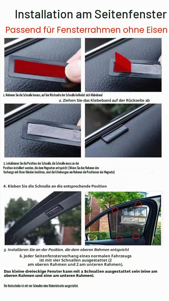 SioNS Sonnenschutz Auto Magnetisch Vorhang für Volvo XC60 2ND 2017-2023 UV Schutz Seitenscheiben Fenster Sonnenblende Zubehör Für Baby Kinder Erwachsene Haustiere Schwarz,5pcs
