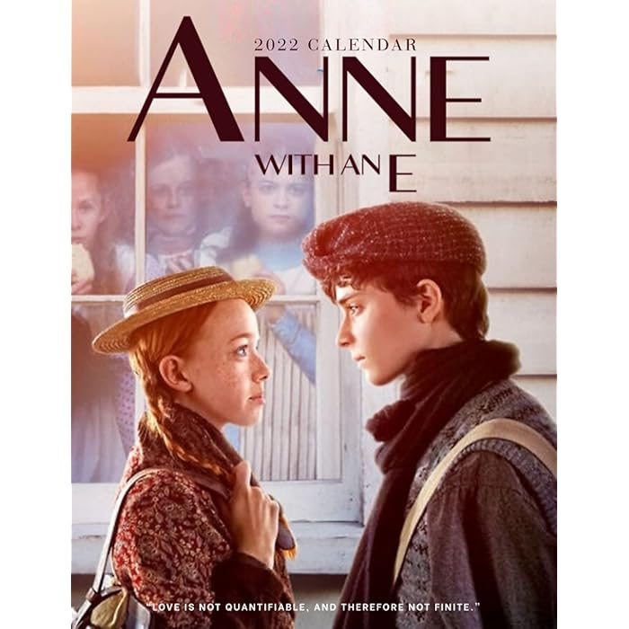 Buy Anne With An E 2022 Calendar OFFICIAL Anne With An E calendar 2022