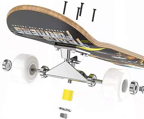 Miniatura 5 de Patinetas para niños de 6 a 12 años de edad, tabla de skate Longboard Standard Principiante para niñas de 4 a 6 años