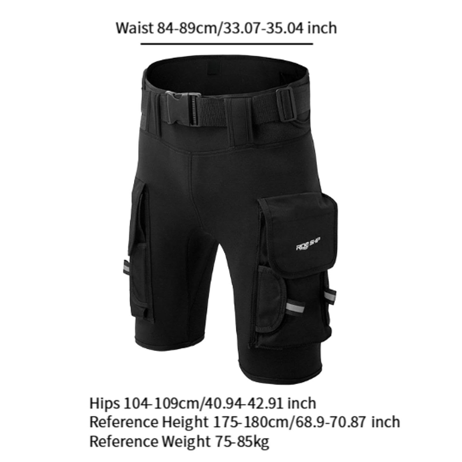 Pantalones Cortos de Buceo, Trajes de Neopreno, Pantalones, Bolsillos, Pantalones Cortos de Buceo, Pantalones para Hombre, Pantalones Sumergib