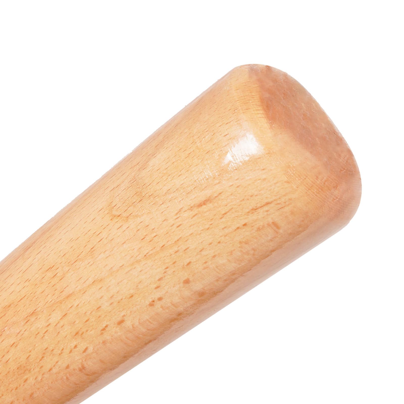 Piccola mazza da baseball, 45,7 cm, in legno grezzo, non verniciato, per pittura, progetti artigianali, sport, legno grezzo