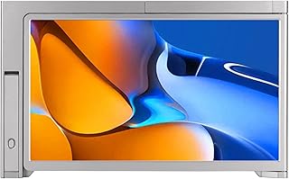 Laptop Monitor Extender, 13.3in Triple Laptop Screen Extender FHD 1080P IPS Practical Retractable Bracket for Laptop (S300)