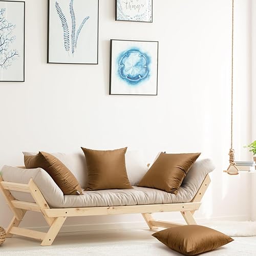 Vista 48 de Thmyo Paquete de 2 fundas de almohada cuadradas decorativas de algodón, fundas de almohada de sublimación en blanco, fundas de cojín blancas