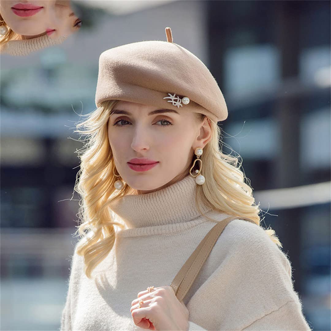 美品　定価14万　プラダ　希少　キャメル×ウール　テュベチカ風　帽子 キャスケット レディース プレゼント 綿 ウール マリンキャップ