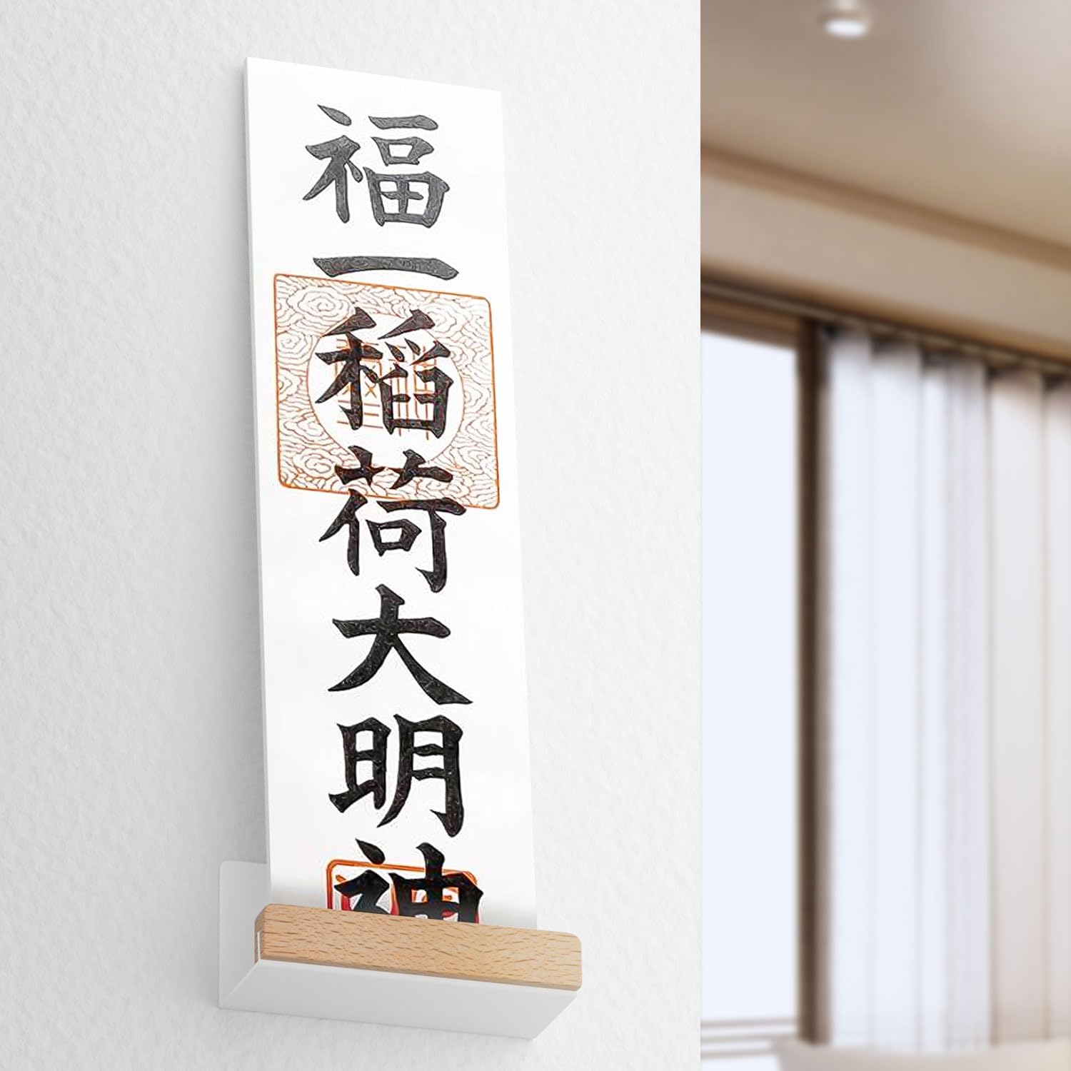 ボケは神様がくださった最高の贈り物 除籍本シール、押印、汚れ等あり Amazon｜神札ホルダー 神棚 賃貸 穴あけ ない お札立て 御札立て