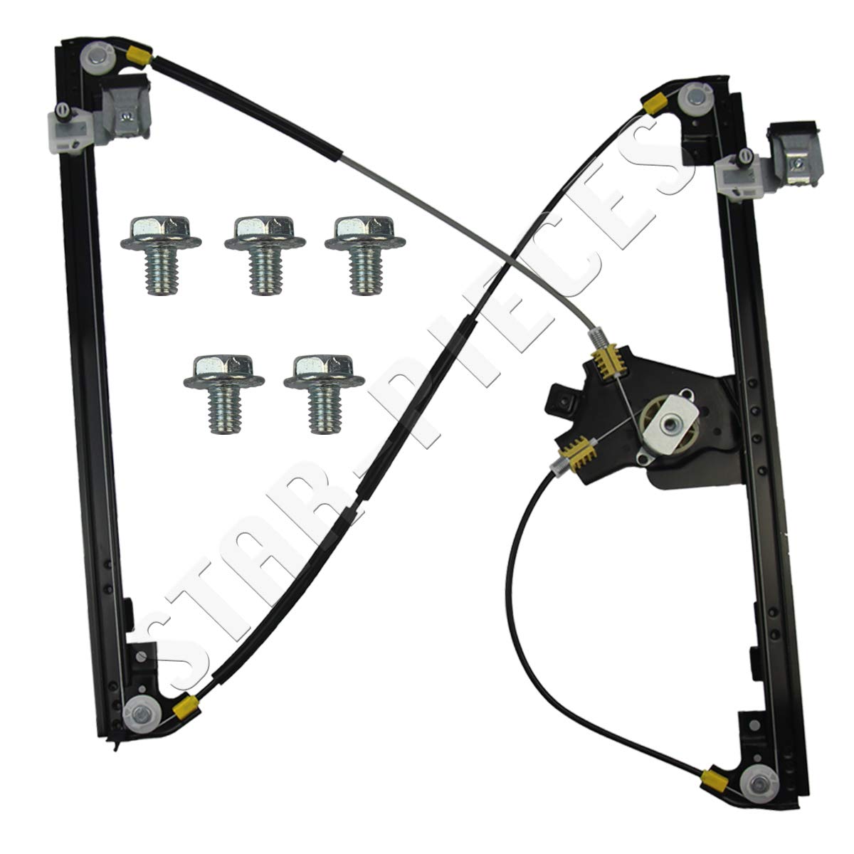 STARKIT PERFORMANCE Elevalunas compatible para Jumpy, Expert y Scudo (2007-2016) DELANTERO DERECHO (pasajero) 1440161480, 9221AH