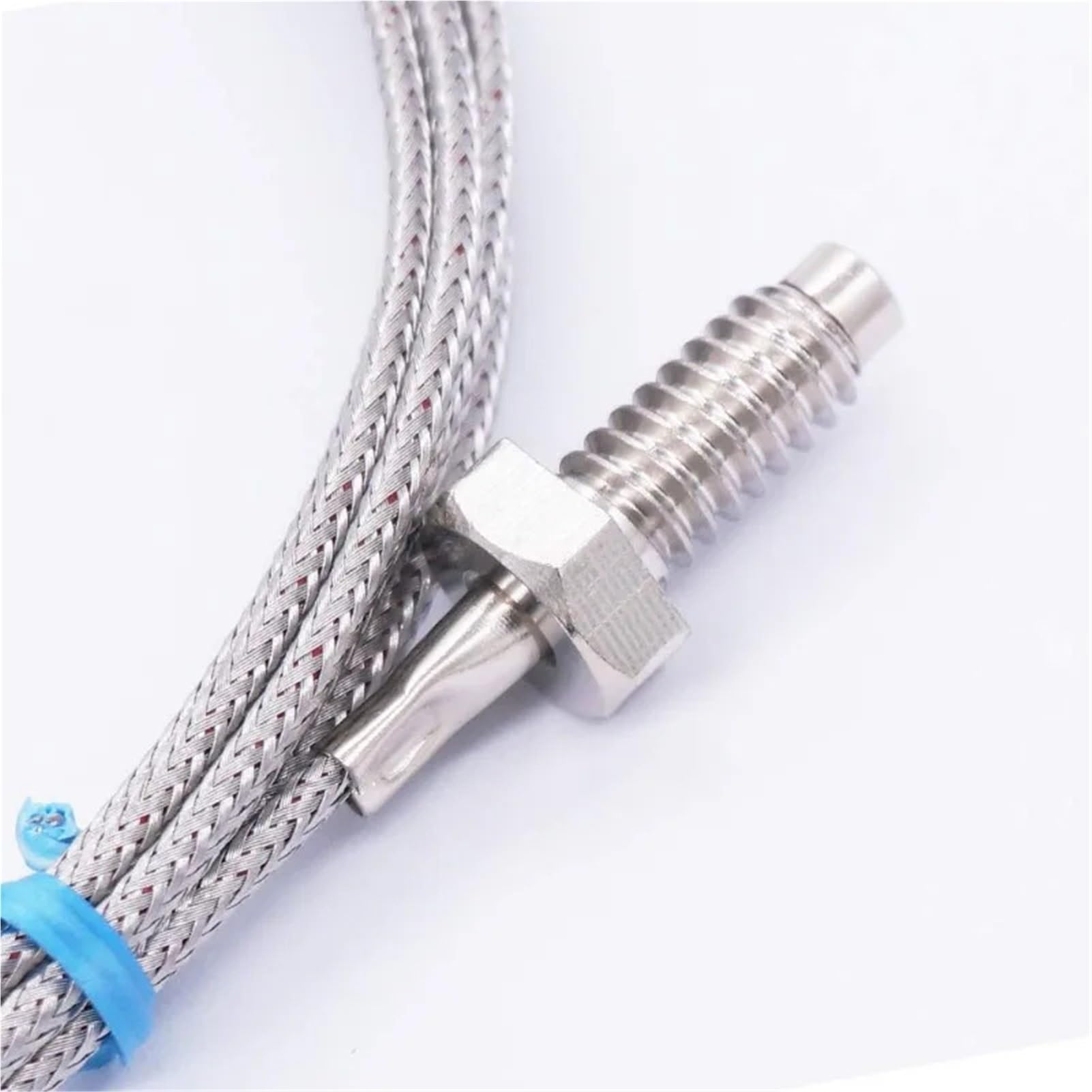 Sensor de temperatura de sonda de tornillo NPT1/10.2 cm, tipo K, cable termopar, rango de temperatura: 0-600 °C (9 m)