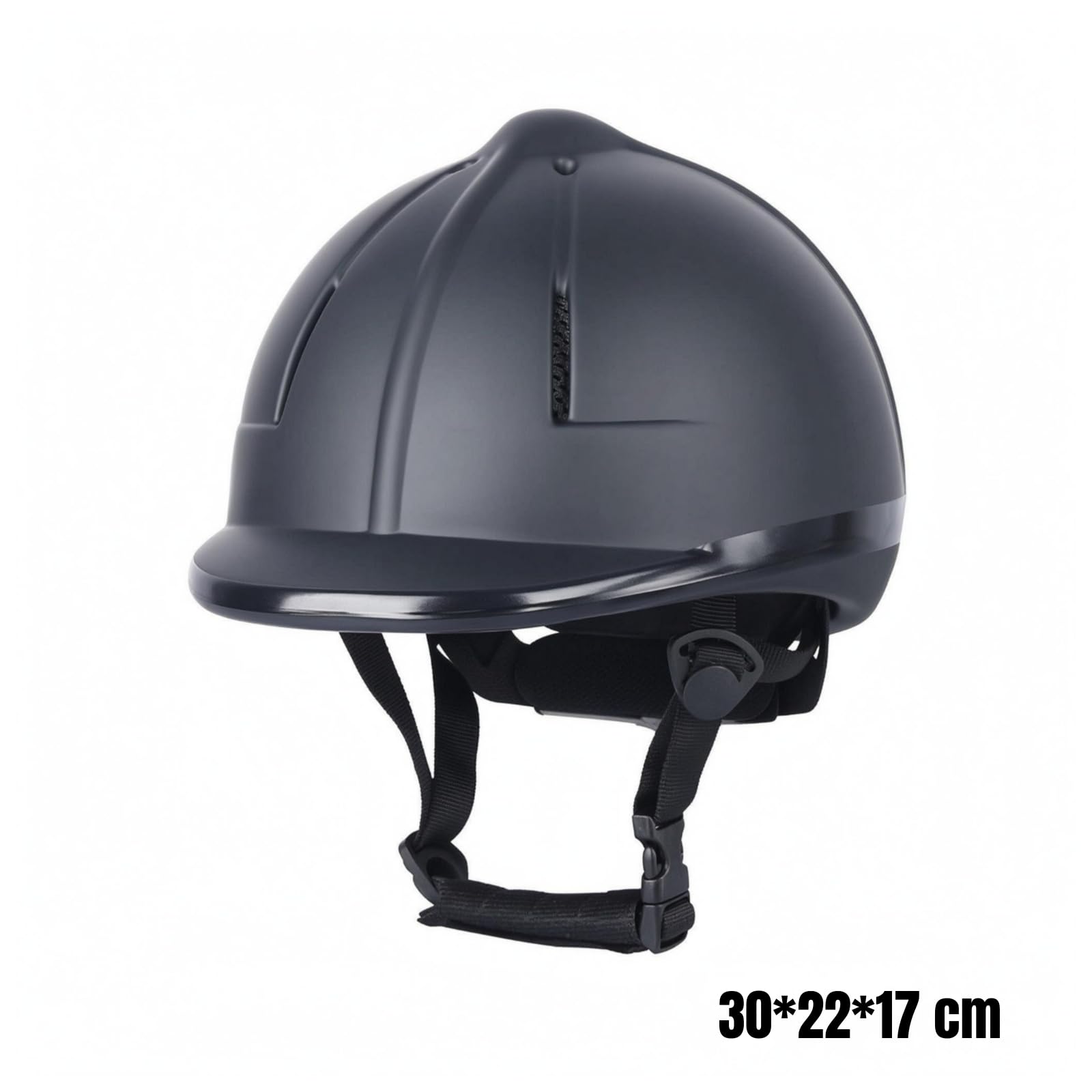 Amagogo Casco da Equitazione Protezione Elmetto da Cavallo Cappello da Equitazione Copricapo da Cavaliere con Finitura Opaca Ventilazione E Fibbia Regolabile