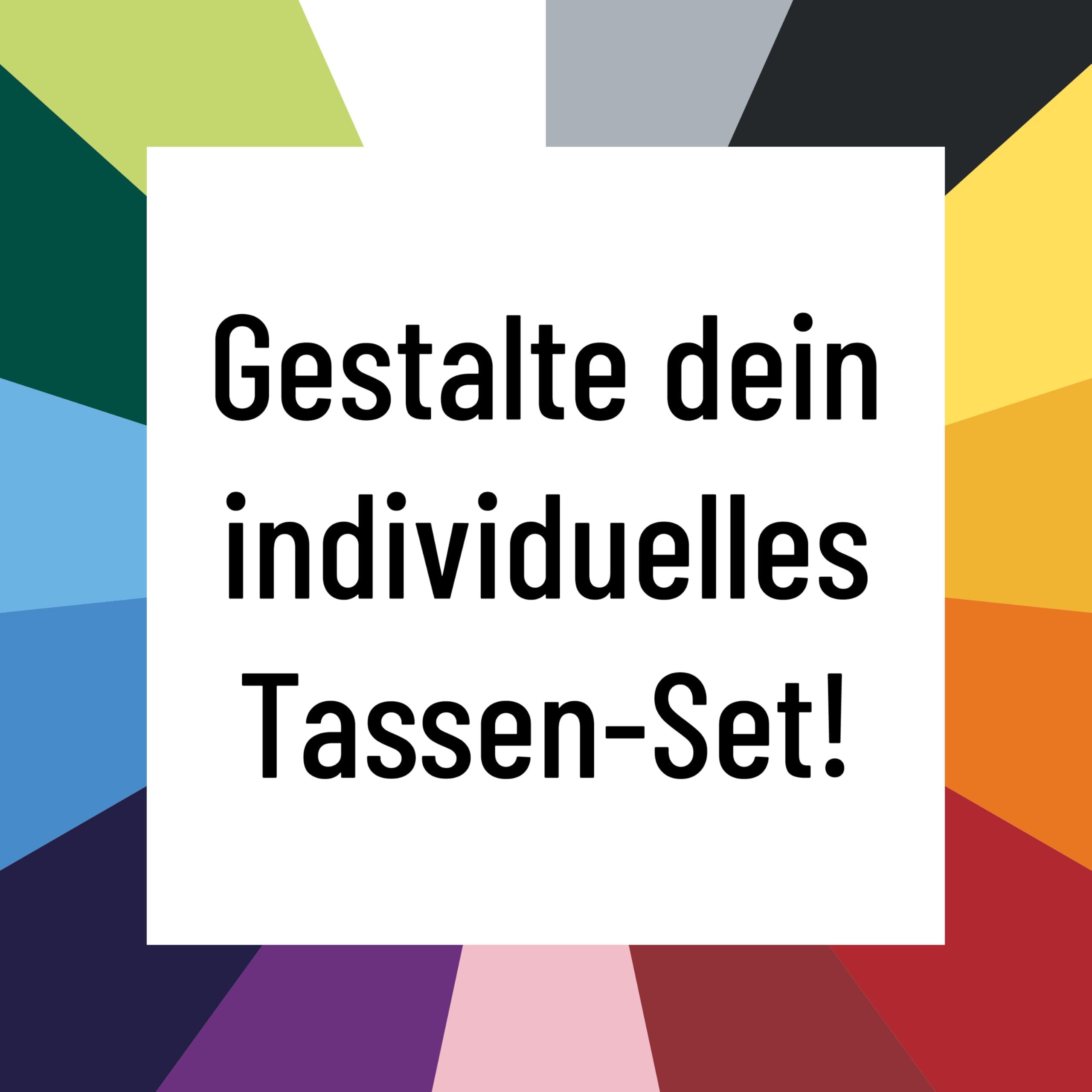 True Statements Kaffeetassen Set zum Bemalen oder bedrucken - Sublimationstassen aus hochwertiger Keramik - ideal für den Kindergeburtstag oder Sublimationsdruck - 36er Set Goldgelb