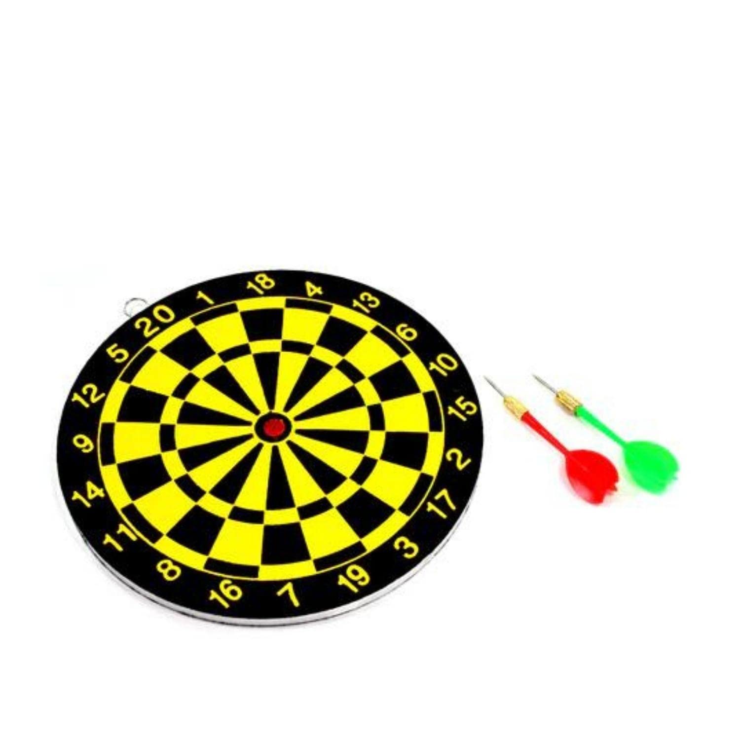 Kids Mandi Portable Magnetic Score Dart Board Set with 2 Soft Magnetic Darts for Kids, Adults, for Outdoor, Indoor, Party