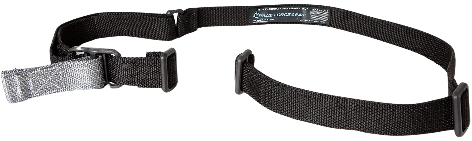 Blue Force Gear Vickers Sling | 2 Point Sling Adjusts for Carrying Positions | 54-64 inches