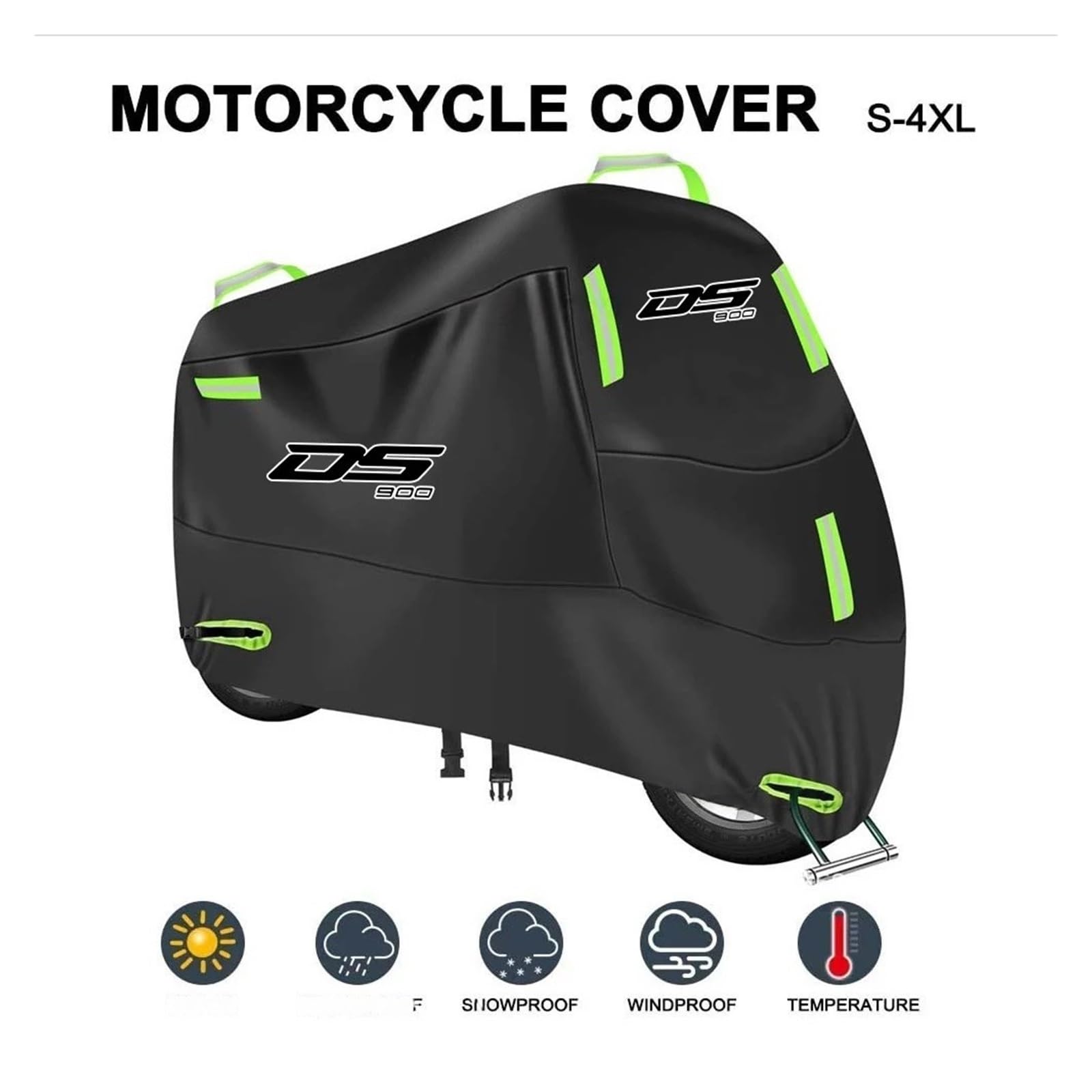 Cubierta Motocicleta Protectora Cubierta De Motocicleta Protección A Prueba De Nieve Al Aire Libre Llia Impermeable Accesorios A Prueba De Nieve para DSX 900 DS900X 900 DSX 2024