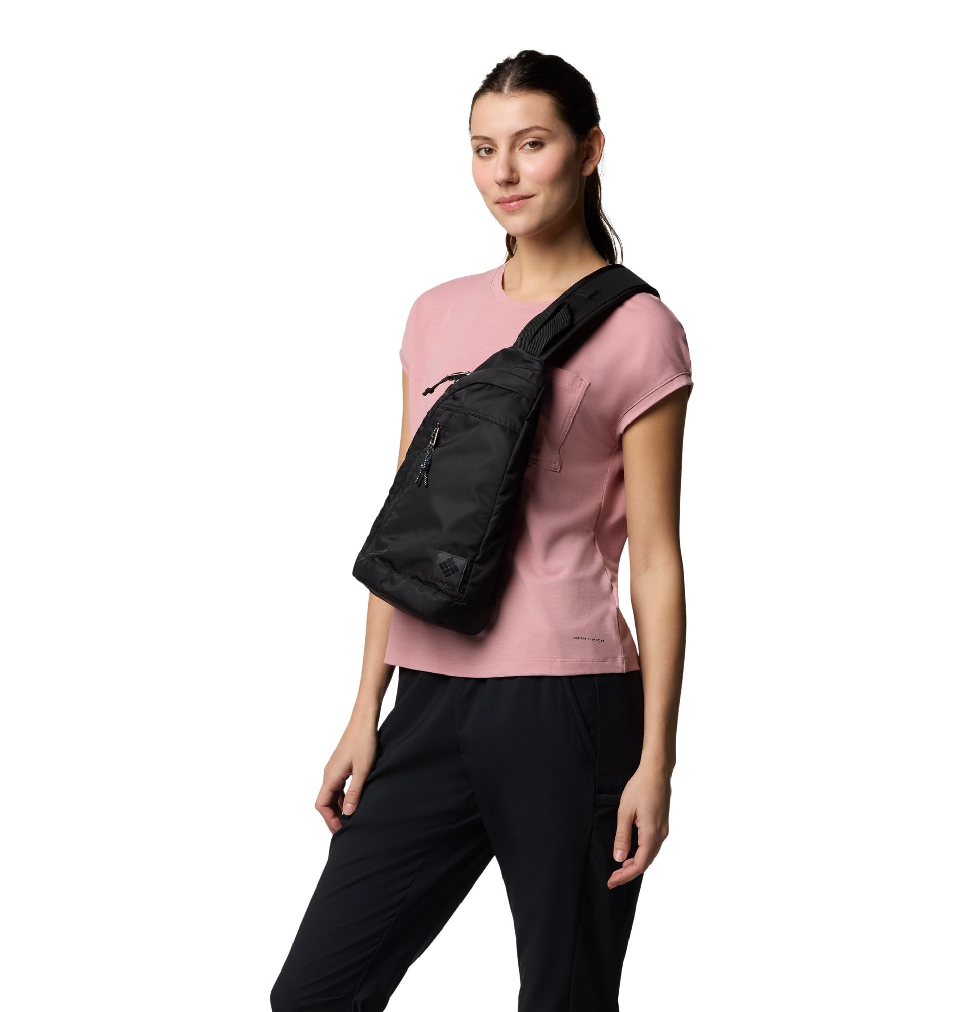Columbia Great Smoky Garden - Bolso bandolera unisex (talla única), color negro