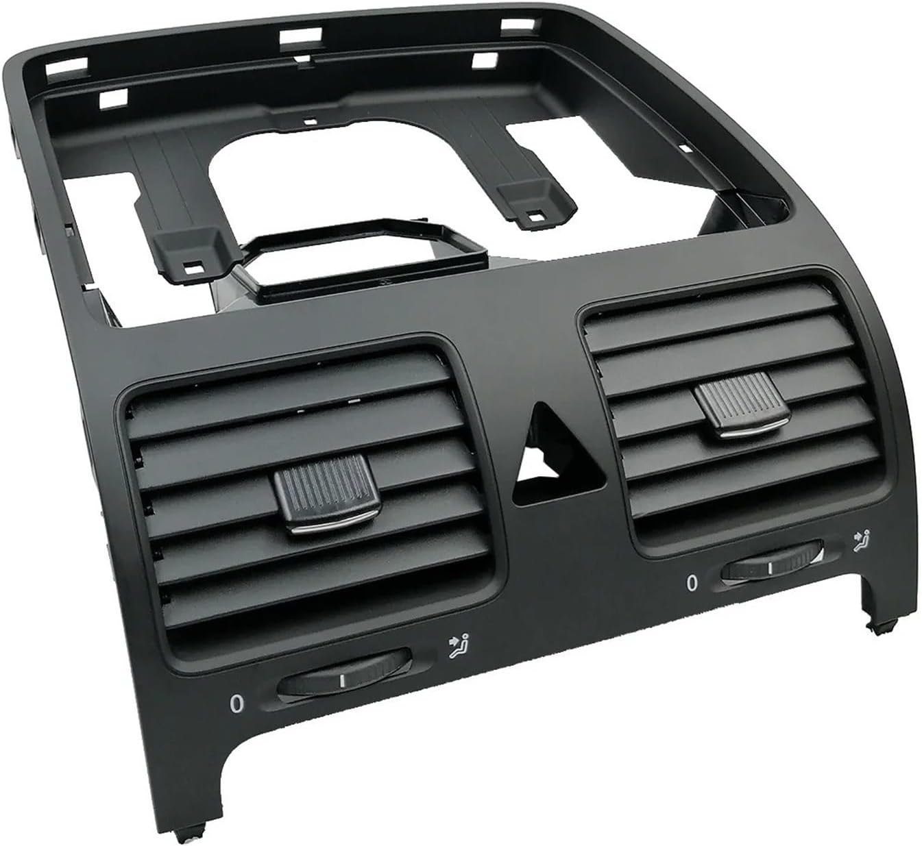 Compatible With VW MK5 Golf 5 Rabbit Black Board Car Accessories Air Outlet Vent 1K08197281K0819703 1K08197041K0819203(3pcs-A)