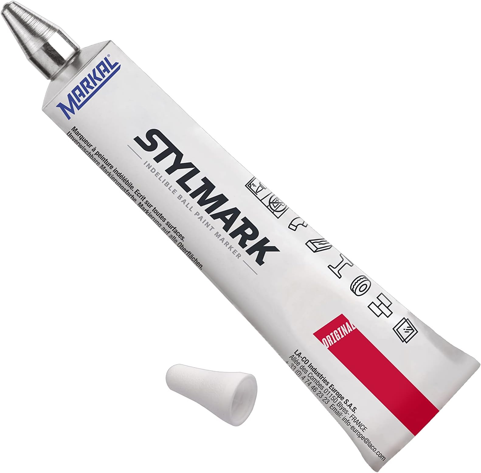 Tube Marker STYLMARK White 96652