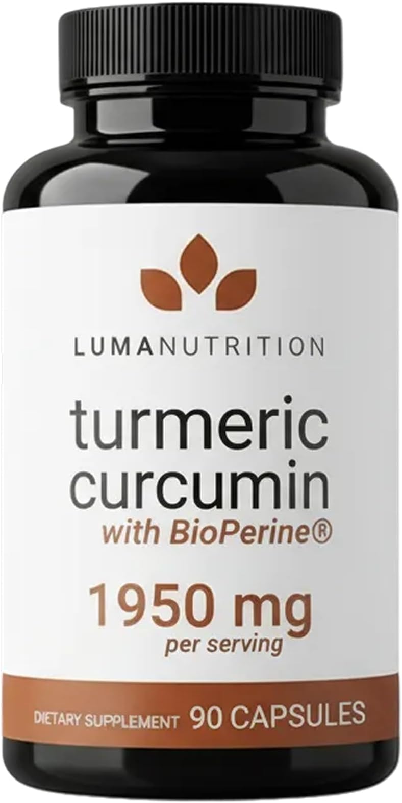 - Turmeric Curcumin with Black Pepper - 95% Curcuminoids - 1950mg Per Serving - Premium Turmeric Supplement - with BioPerine for Max Absorption - 90 Capsules