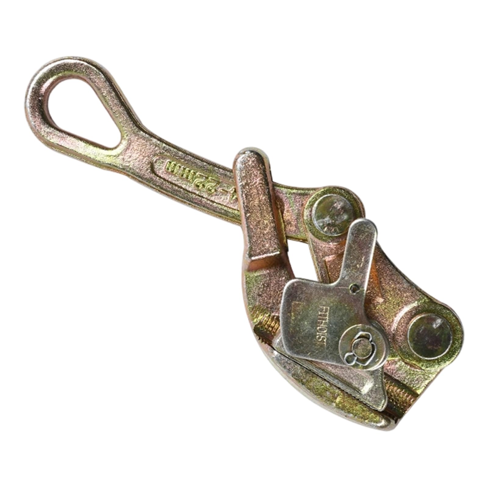 Ljhnba 2T Multiple Purpose Wire Rope Clamps Carbon Steel Cable Tightener Ideal For Power Lines Telecoms Cables & Various Setups Needs High Grip Wire Rope Grip