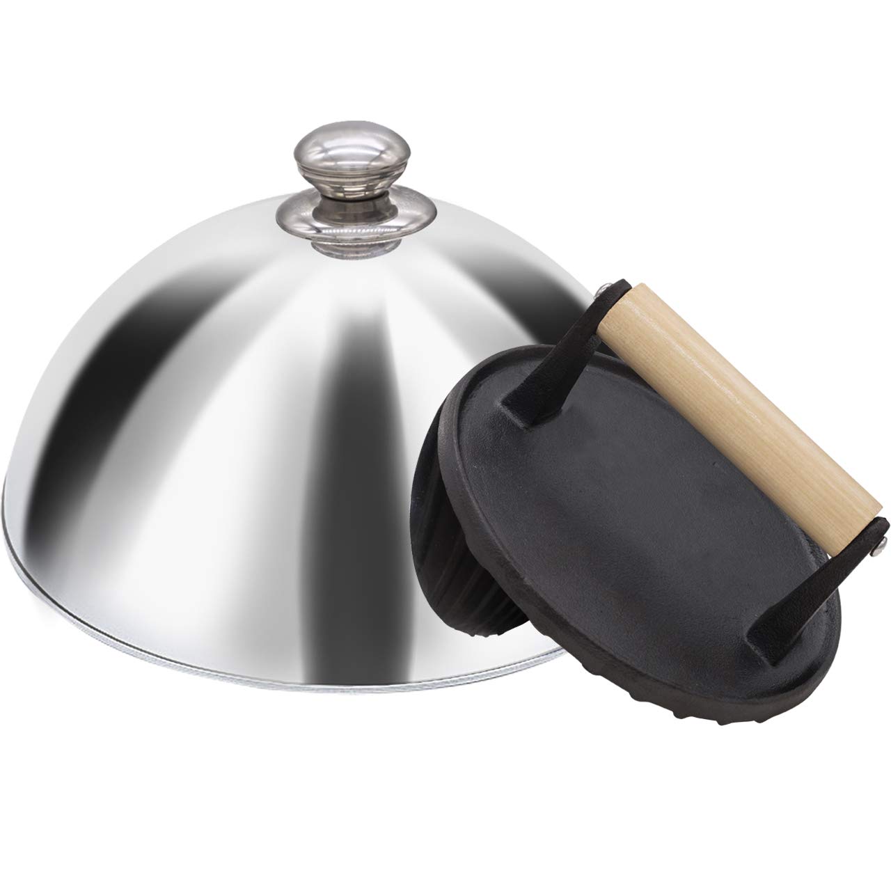 Buy EAZY2HD Griddle Accessories Kit 7 inch Cast Iron Burger Bacon