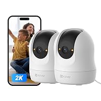 EZVIZ C6N G1 2K Telecamera Wi-Fi Interno, 3MP Videocamera Sorveglianza Interno Pan/Tilt/Zoom