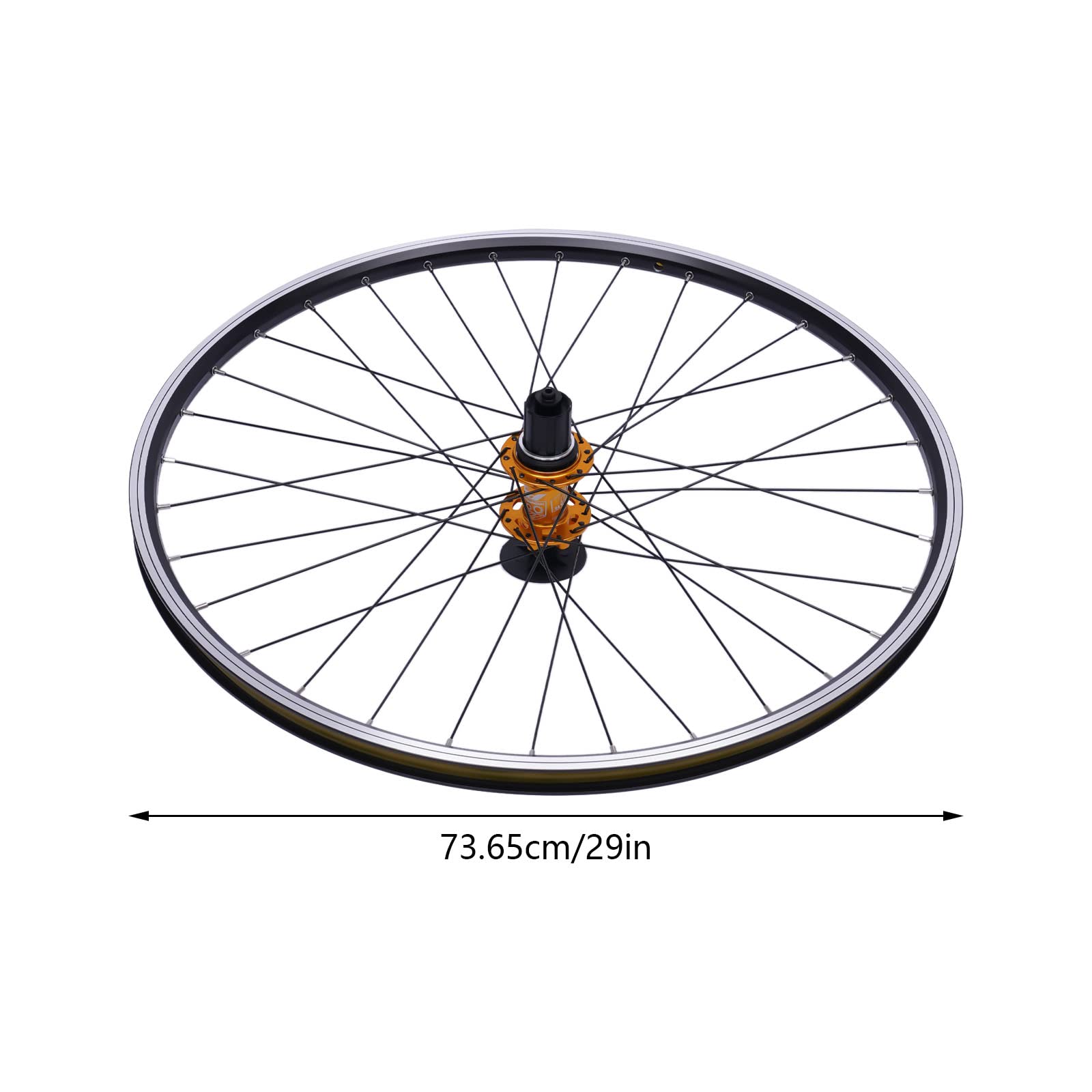 29 inch 7-12 versnellingen MTB mountainbike loopwielset voor / achter aluminium velg naaf fiets wielen, dubbele schijf met zes gaten