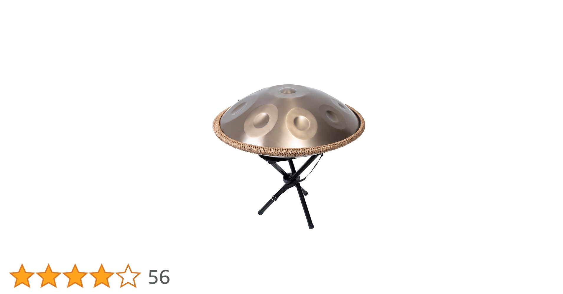 Amazon | Sarospan ハンドパン ドラム - 22インチ 9音 D Kurd 440Hz