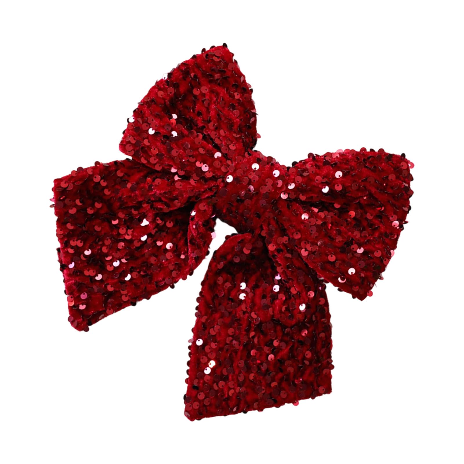 KAQNTUD Stylish Christmas Bowknot Decoration Seasonal Elegant Tree Bowknot Charm For Festival Decoration Experience Durable Bow