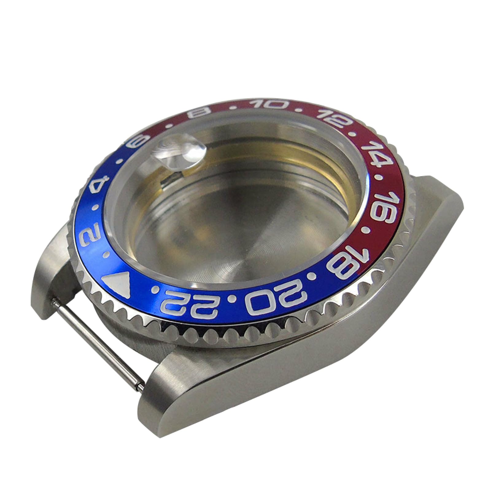 CHICHIYANG Etui na zegarki ze stali nierdzewnej 316L szafirowe szkło etui na zegarek akcesoria do zegarka ETA 2824 2836 mechanizm