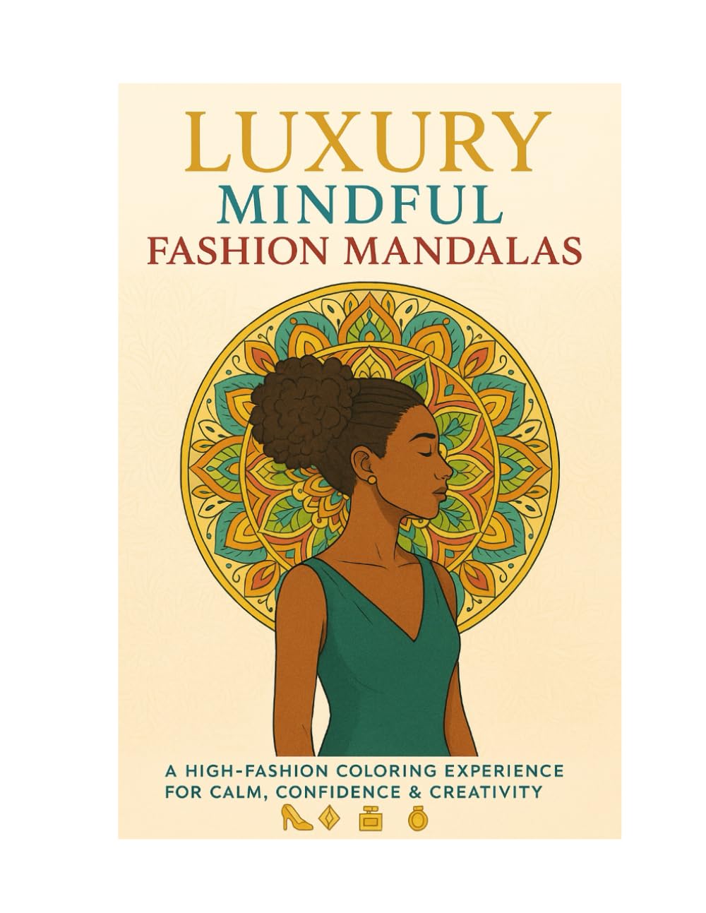 Luxury Mindful Fashion Mandalas: A High-Fashion Coloring Experience for Calm, Confidence & Creativity